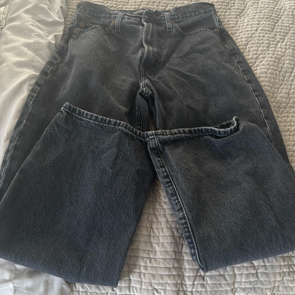 Abercrombie and Fitch Light black wash jeans. Good used condition.